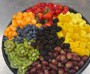 Lunch fruit platter