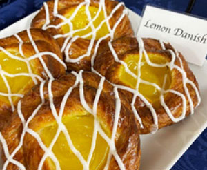 breakfast lemon danish